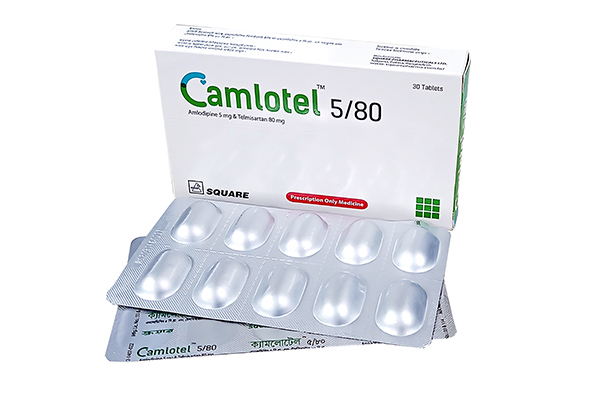 Picture of Tablet Camlotel 5mg+80mg